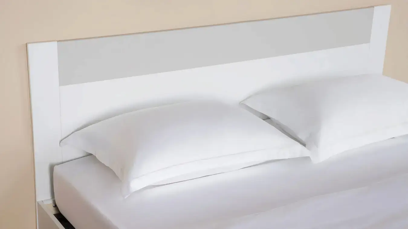 Кровать Mary, цвет Белый премиум + mCeramic из лдсп в современном стиле Askona фотография товара - 2 - большое изображение
